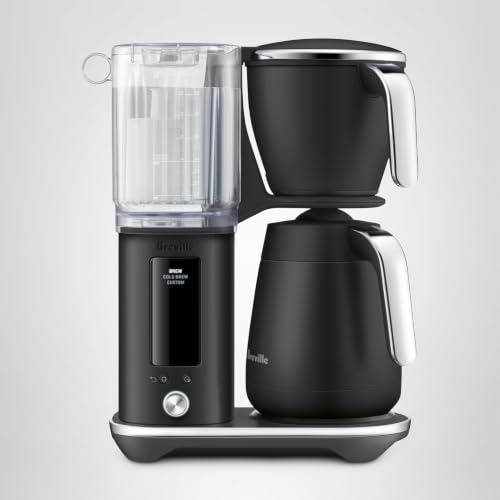 Breville Luxe Drip Coffee Machine BDC465BTR, Black Truffle, Thermal Carafe - My Kitchen Products