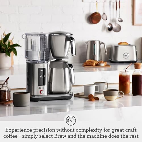 Breville Luxe Drip Coffee Machine BDC465DBL, Damson Blue, Thermal Carafe - My Kitchen Products