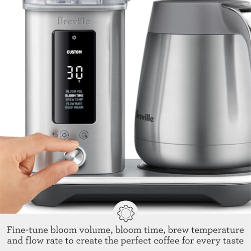 Breville Luxe Drip Coffee Machine BDC465DBL, Damson Blue, Thermal Carafe - My Kitchen Products