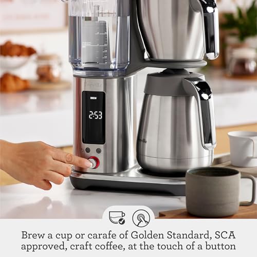 Breville Luxe Drip Coffee Machine BDC465DBL, Damson Blue, Thermal Carafe - My Kitchen Products