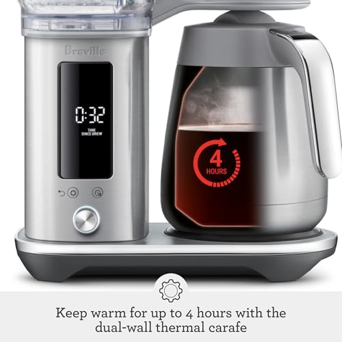 Breville Luxe Drip Coffee Machine BDC465DBL, Damson Blue, Thermal Carafe - My Kitchen Products