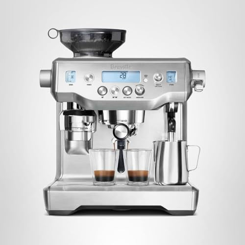 Breville Oracle Espresso Machine BES980XL, Brushed Stainless Steel - My Kitchen Products