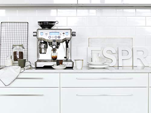 Breville Oracle Espresso Machine BES980XL, Brushed Stainless Steel - My Kitchen Products