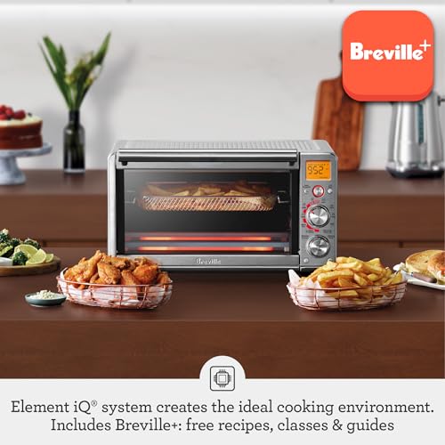 Breville Smart Oven Air Fryer Compact, Brushed Stainless Steel - My Kitchen Products