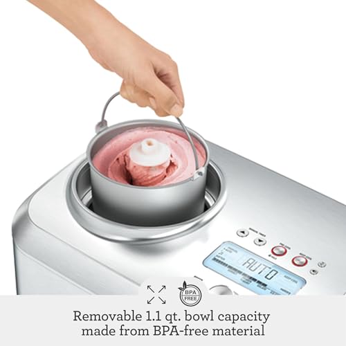 Breville Smart Scoop Ice Cream Maker BCI600XL, Brushed Stainless Steel - My Kitchen Products