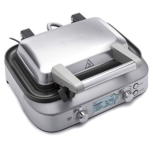 Breville the Smart Waffle™ Pro 2 Slice Waffle Maker, BWM620XL, Brushed Stainless Steel - My Kitchen Products