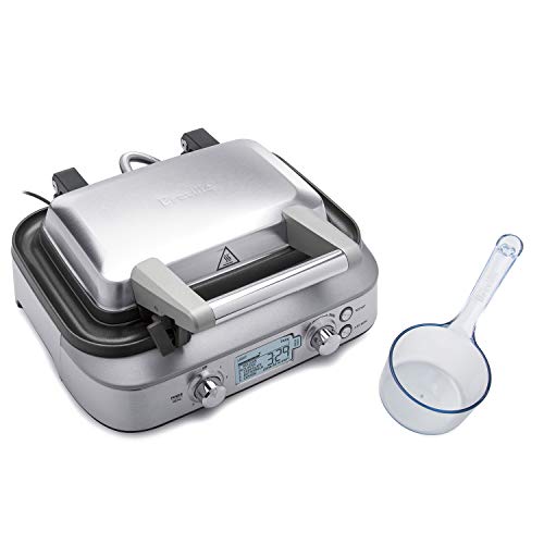 Breville the Smart Waffle™ Pro 2 Slice Waffle Maker, BWM620XL, Brushed Stainless Steel - My Kitchen Products