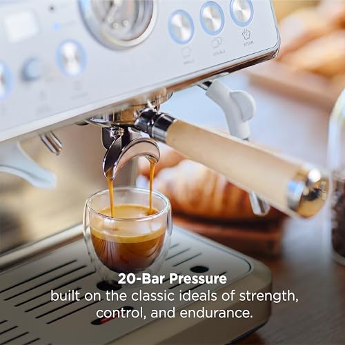 Brooklyn Steel Co. Talos Semi-Automatic Grind & Brew Espresso Machine - Lunar - My Kitchen Products