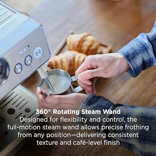 Brooklyn Steel Co. Talos Semi-Automatic Grind & Brew Espresso Machine - Lunar - My Kitchen Products