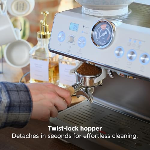 Brooklyn Steel Co. Talos Semi-Automatic Grind & Brew Espresso Machine - Lunar - My Kitchen Products