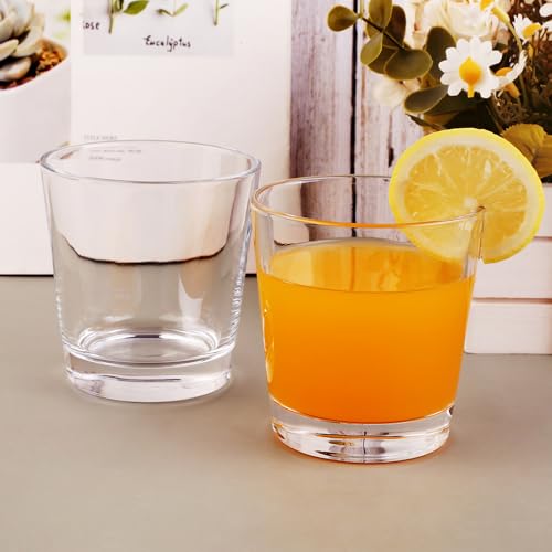 BTGLLAS 9oz Lowball Glasses, 24pc Short Glass Sets - Lead-Free Crystal Drinking Glasses for Water, Mojito, Tom Collins - Premium Bar Glassware & Cocktail Glass Set (24, Small) - My Kitchen Products