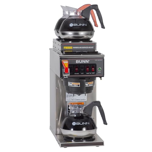 Bunn 12950.0213 CWTF-3 Automatic Commercial Coffee Brewer with 3 Warmers - My Kitchen Products