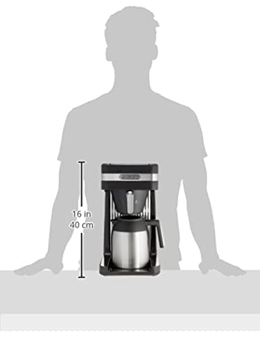 BUNN 55200 CSB3T Speed Brew Platinum Thermal Coffee Maker Stainless Steel, 10-Cup, Black - My Kitchen Products