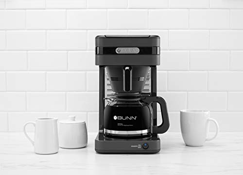 BUNN CSB2GD Speed Brew High Altitude Coffee Maker 10 Cup, Dark charcoal grey - My Kitchen Products