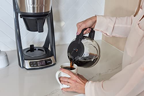 BUNN HB Heat N Brew Programmable Coffee Maker, 10 cup, Stainless Steel, 46500.0003 - My Kitchen Products