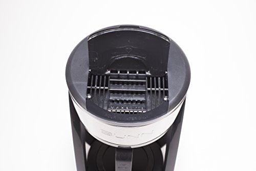 BUNN HB Heat N Brew Programmable Coffee Maker, 10 cup, Stainless Steel, 46500.0003 - My Kitchen Products
