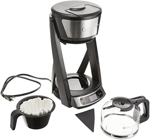 BUNN HB Heat N Brew Programmable Coffee Maker, 10 cup, Stainless Steel, 46500.0003 - My Kitchen Products