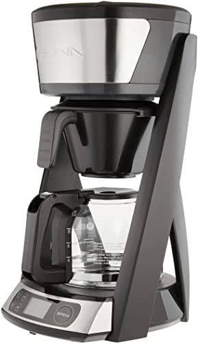 BUNN HB Heat N Brew Programmable Coffee Maker, 10 cup, Stainless Steel, 46500.0003 - My Kitchen Products
