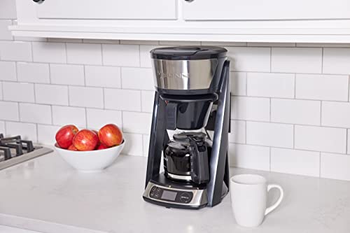 BUNN HB Heat N Brew Programmable Coffee Maker, 10 cup, Stainless Steel, 46500.0003 - My Kitchen Products