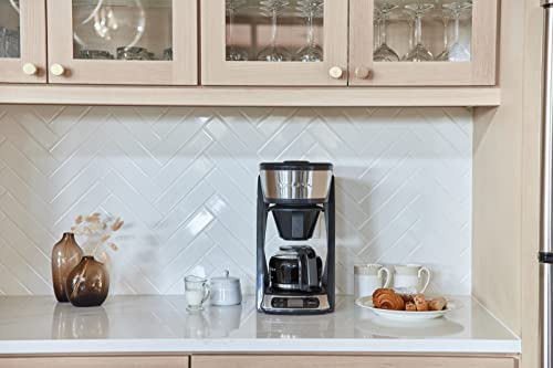 BUNN HB Heat N Brew Programmable Coffee Maker, 10 cup, Stainless Steel, 46500.0003 - My Kitchen Products