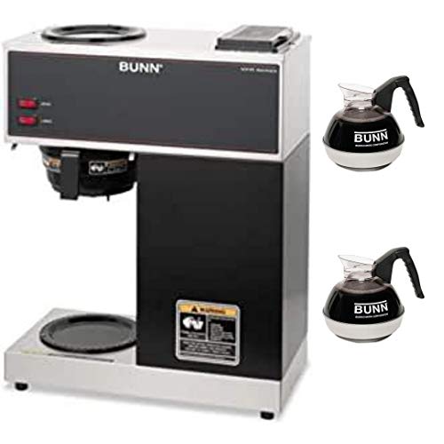 Bunn-O-Matic Pour-O-Matic Model VPR Coffee Brewer, 14.4liters Stainless Steel/Black - My Kitchen Products
