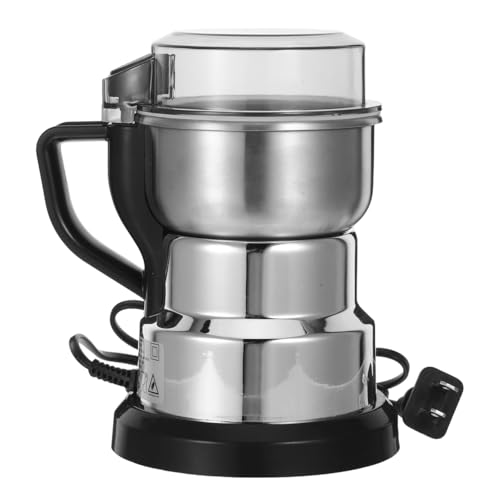 Cabilock Electric Grain Grinder Multifunctional Stainless Steel Flour Mill Grinder Home Use with Powerful Motor for Low Noise Coffee Spice Corn Nut - My Kitchen Products