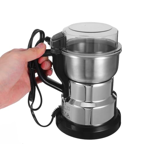Cabilock Electric Grain Grinder Multifunctional Stainless Steel Flour Mill Grinder Home Use with Powerful Motor for Low Noise Coffee Spice Corn Nut - My Kitchen Products