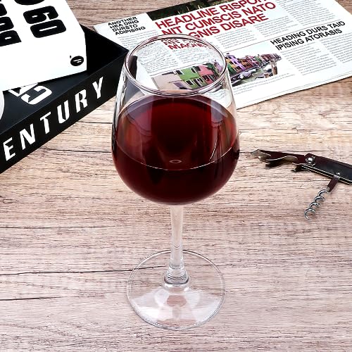 Cadamada Wine Glasses Set of 8, 12oz Wine Glasses, for Red or White Wine, High-end Banquet, Wedding, Gift Goblets, Party, Bar, Anniversary, Housewarming - My Kitchen Products