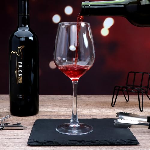 Cadamada Wine Glasses Set of 8, 12oz Wine Glasses, for Red or White Wine, High-end Banquet, Wedding, Gift Goblets, Party, Bar, Anniversary, Housewarming - My Kitchen Products