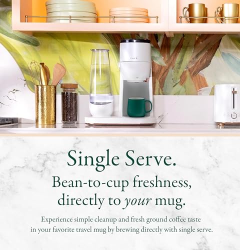 Café Specialty Grind and Brew Coffee Maker, Single-Serve Option, 10-Cup Thermal Carafe, WiFi Enabled Technology, Smart Home Kitchen Essentials, SCA Certified, Barista-Quality Brew, Stainless Steel - My Kitchen Products