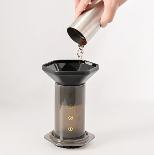 CAFEMASY Coffee Funnel and Travel Bag Kit Compatible with Aeropress Original Go XL Portable Espresso Coffee Maker Replacement Parts Coffee Accessories Tool - My Kitchen Products