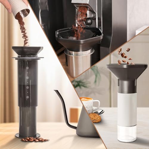 CAFEMASY Coffee Funnel and Travel Bag Kit Compatible with Aeropress Original Go XL Portable Espresso Coffee Maker Replacement Parts Coffee Accessories Tool - My Kitchen Products