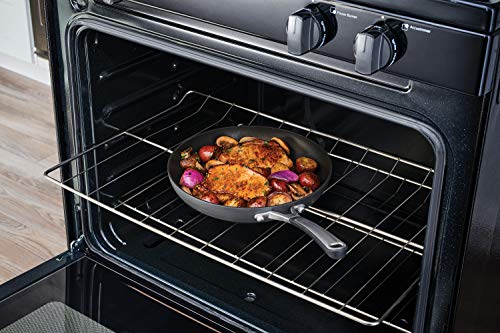 Calphalon 10-Piece Non-Stick Kitchen Cookware Set Black Pots & Pans with Stay-Cool Stainless Steel Handles Hard-Anodized Aluminum for Even Heating - My Kitchen Products
