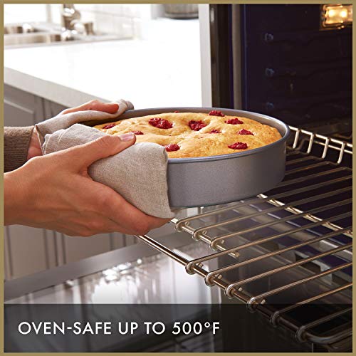 Calphalon 10-Piece Nonstick Bakeware Set Includes Baking Sheet Cookie Sheet Cake Pans Muffin Pan and More Dishwasher Safe Silver - My Kitchen Products