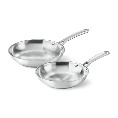 Calphalon Classic Stainless Steel Cookware, Fry Pan, 2-piece - My Kitchen Products