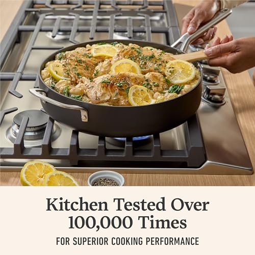 Calphalon® Hard-Anodized Nonstick 5-Qt. Sauté Pan with Lid - My Kitchen Products