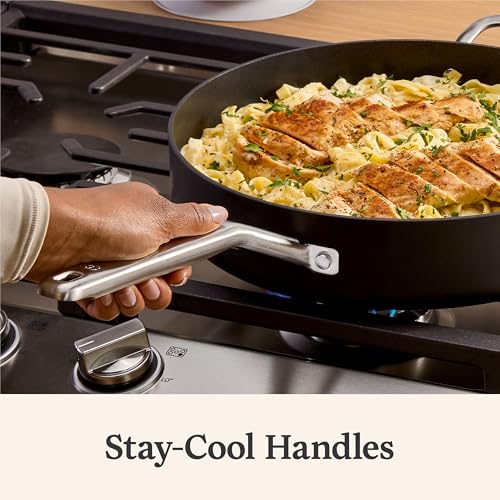 Calphalon® Hard-Anodized Nonstick 5-Qt. Sauté Pan with Lid - My Kitchen Products