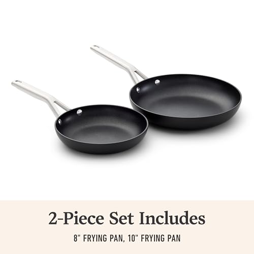 Calphalon® Hard-Anodized Nonstick 8" and 10" Frying Pan Set - My Kitchen Products