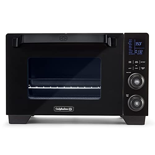 Calphalon Performance Cool Touch Toaster Oven with Turbo Convection, Large (2106488), Black/Silver - My Kitchen Products