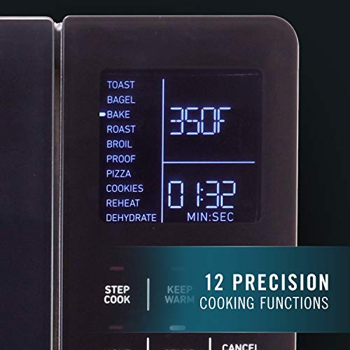 Calphalon Performance Cool Touch Toaster Oven with Turbo Convection, Large (2106488), Black/Silver - My Kitchen Products