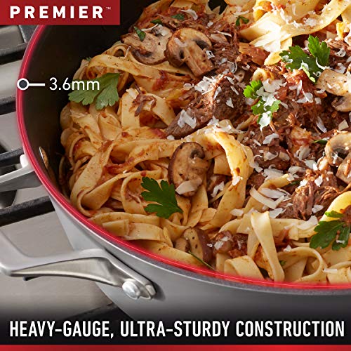 Calphalon Premier Hard-Anodized Nonstick Cookware Set, 8-Piece, Metal Utensil Safe, PFOA-Free - My Kitchen Products