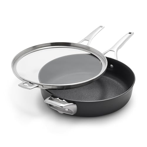 Calphalon Premier Space-Saving Nonstick Cookware Set, 8-Piece, Stackable, Hard-Anodized Aluminum - My Kitchen Products