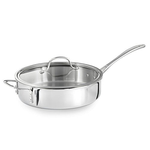 Calphalon Tri-Ply Stainless Steel 3-Quart Saute Pan with Cover - My Kitchen Products