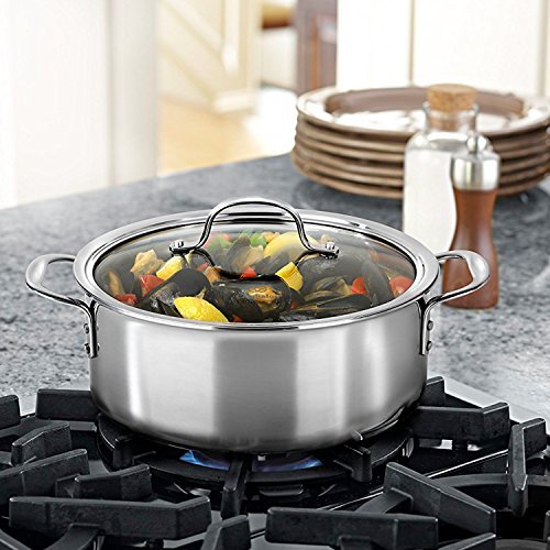 Calphalon Tri-Ply Stainless Steel Cookware, Dutch Oven, 5-quart - My Kitchen Products