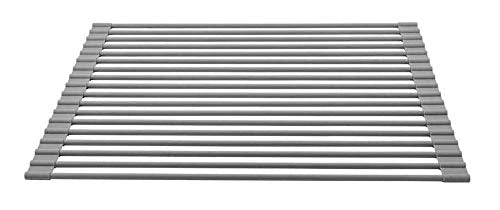 Camco 43519 Roll-Up Dish Drying Rack - Provides Extra Drying Space for Dishes, Pots and Pans - Heat-Resistant Up to 450° F - 17-Inches x 13-Inches - My Kitchen Products
