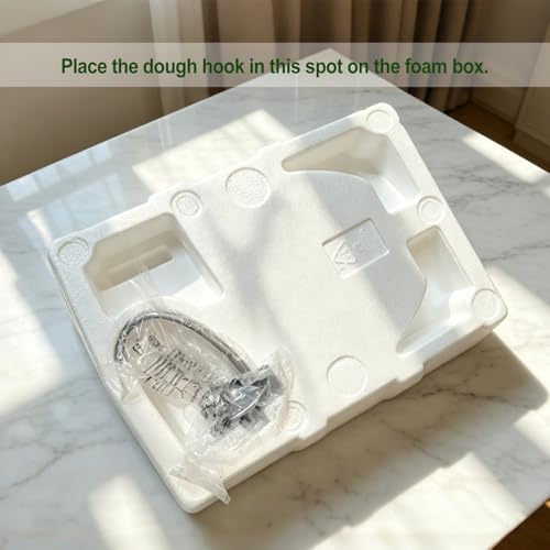 Camic Electric Stand Mixer,7.45 QT,10 Speeds with Dough Hook,Whisk, Flat Beater Attachments, Splash Guard, Easy-Carry Top Handle,3-IN-1 Kitchen Mixer for Baking Cakes Cookie Bread Salad (White) - My Kitchen Products