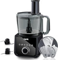 Camic Food Processor, 600W, Shredding and Slicing, French Fries Cutter, Kneading, Meat and Vegetable Chopping, Ice Crushing, 6 Presets, Easy to Operate and Clean for Home Use (Standard Version) - My Kitchen Products