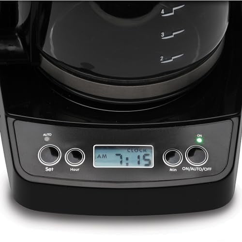 Capresso 5-Cup Mini Drip Coffee Maker, Black and Stainless Steel - My Kitchen Products