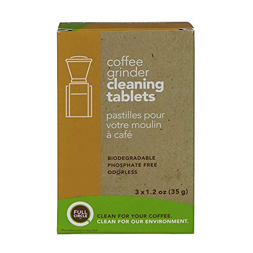 Capresso 575.05 Infinity Plus Conical Burr Grinder Bundle with Large Bean Container, Stainless Steel Includes Cleaning Tablets and Dusting Brush (3 Items) - My Kitchen Products