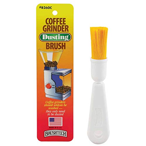 Capresso 575.05 Infinity Plus Conical Burr Grinder Bundle with Large Bean Container, Stainless Steel Includes Cleaning Tablets and Dusting Brush (3 Items) - My Kitchen Products